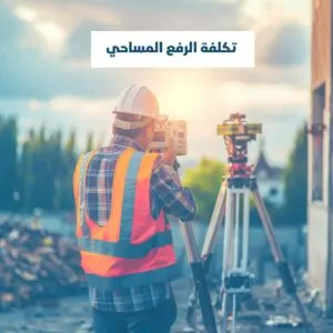 تكلفة الرفع المساحي