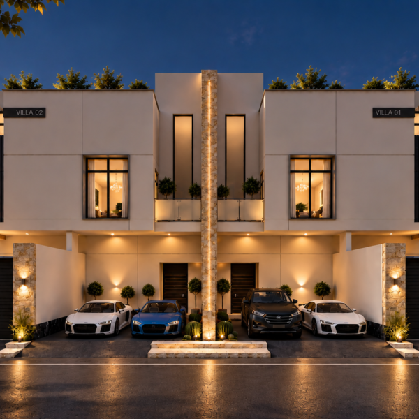 شوت ليلي للفيلا 600x600